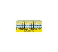 San Pellegrino Essenza Sparkling Water Lightly Flavoured Lemon & Lemon Zest 24x330ml