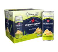 San Pellegrino Italian Sparkling Drinks Tastefully Light Sparkling Grapefruit Canned Soft Drink 24 x 330ml | 70 kCals per Can