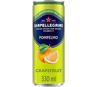 San Pellegrino Grapefruit Sparkling Drink 12 Cans of 330 ml