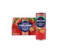San Pellegrino Italian Sparkling Drinks Tastefully Light Blood Orange – 12 x 330ml