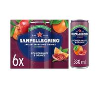 San Pellegrino Italian Sparkling Drinks Pomegranate & Orange 6x330ml