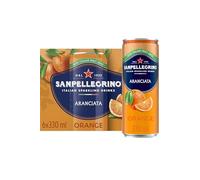 San Pellegrino Italian Sparkling Orange Soft Drink – 6 x 330 ml