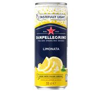 San Pellegrino | Lemon Sparkling Soft Drinks | 6 X 4 330Ml | 24 Cans