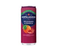 San Pellegrino Italian Sparkling Drinks Pomegranate & Orange 4x6x330ml