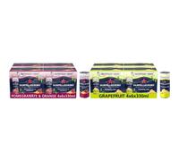 San Pellegrino Pomegranate & Orange 4x6x330ml and Grapefruit 4x6x330ml