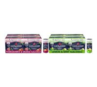 San Pellegrino Pomegranate & Orange 4x6x330ml and Lemon & Mint 4X6x330ml