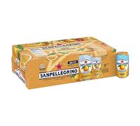 San Pellegrino Sparkling Fruit Beverages, Aranciata/orange, 24 Ounce