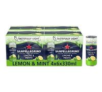 San Pellegrino Lemon and Mint 330ml (Pack of 24) 12507511