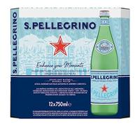 San Pellegrino Sparkling Natural Mineral Water Glass 12x750ml