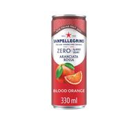 San Pellegrino Zero Fruit Beverages Orange 330ml Pack of 24 12602787