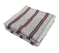 San Rafael Arcangel Mexican Jerga Reusable Cotton Mopping Cloths Trapos Tradicionales para Trapear y Limpiar Color Blue Set of 3