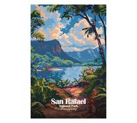 San Rafael National Park Paraguay Picture Puzzle for Adults, 1000 PCS