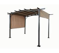 San Remo Sliding Pergola 2.75X3.66M Mocha