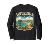San Sebastian Spain Basque Country Souvenir Long Sleeve T-Shirt