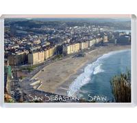 San Sebastian - Spain - Jumbo Fridge Magnet
