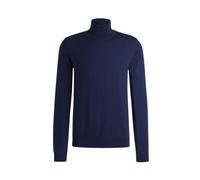 Hugo San Thomas 10243187 Red High Neck Sweater Blue M Men