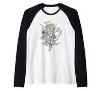 San Valentine's Day Cool Cupido. Cupid with Tattoo Raglan Baseball Tee