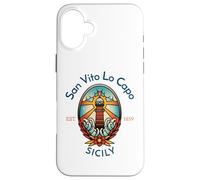 San Vito Lo Capo Lighthouse Sicily Italy Case for iPhone 16 Plus