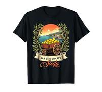San Vito Lo Capo Sicily Souvenir Sicilian Italian Lemon T-Shirt