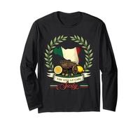 San Vito Lo Capo Sicily Vacation Italy Flag Souvenir Long Sleeve T-Shirt