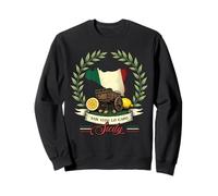 San Vito Lo Capo Sicily Vacation Italy Flag Souvenir Sweatshirt