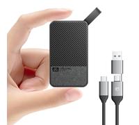 SAN ZANG MASTER External Hard Drive 512GB, 560MB/s Read, 520MB/s Write, USB 3.2 Gen.1, External Hard Drive for iPhone15 Series, PC and Game Console, Black