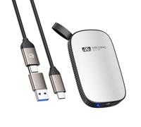 SAN ZANG MASTER External SSD 2T Portable SSD Modern Minimalist Storage Capacity SSD Hard Drive External/Lightweight Aluminium Case/USB-C Compatible with PC/Laptop/iPhone 15/16