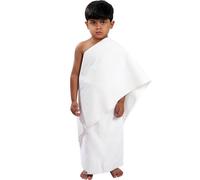 SANAAYAH Ihram Ehram Ahram for Kids, Pilgrimage Ritual Towel for Boys, Size 24, Pack of 1