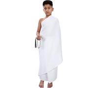 SANAAYAH Ihram Ehram Ahram for Kids, Pilgrimage Ritual Towel for Boys, Size 30, Pack of 1
