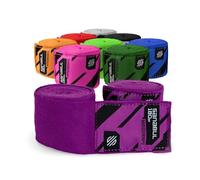 Sanabul 450 cm Elastic Professional Hand Guards for Boxing Muay Thai Kickboxing MMA (Purple, 450cm)