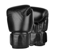 Sanabul Battle Forged Muay Thai Traditional Kickboxing Gloves, Professional Muay Thai Boxing Gloves, Black, 12oz