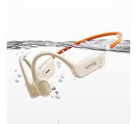 Sanag B33S Bone Sound Headphones Swimming, IPX8 Waterproof Bluetooth Open Ear Headphones with Microphone, 32GB MP3 Memory, Call Noise Reduction, 8 Hours Playback Time, Underwater Headphones