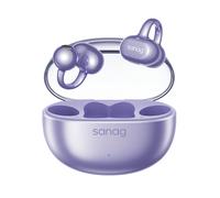 Sanag S6S Nova Ear Clip Wireless Bluetooth Headphones New Bone Conduction Concept Over-Ear Open-Back Sports Running Noise-Canceling High-Style AI Headphones