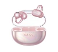 Sanag S6S Nova Ear Clip Wireless Bluetooth Headphones New Bone Conduction Concept Over-Ear Open-Back Sports Running Noise-Canceling High-Style AI Headphones