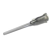 SANANTS 16 Gauge 1 Inch Industrial Blunt Tip Dispensing Needle with Luer Lock,Precision Applicator,Gray 50 PCS