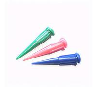 SANANTS 18 20 and 22 Gauge Synthetical Blunt Plastic Smoothflow Tapered Tip Dispensing Needle with Luer Lock，Rigid，Conical Channel for Efficient Fluid Output, 3 Different Sizes,30 PCS