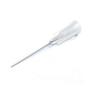 SANANTS 27 Gauge 1 Inch Industrial Blunt Tip Dispensing Needle with Luer Lock,Precision Applicator,Clear 50 PCS