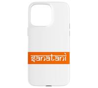 Sanatani Minimal Sanatan Dharma Devanagari Sanksrit Typeface Case for iPhone 15 Pro Max