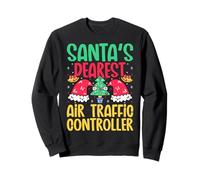 Sanat's Dearest Air Traffic Controller - Christmas ATC Gifts Sweatshirt