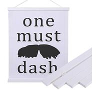 Sanauto B3 Magnetic Poster Hanger Frame,Light Wood Frame Hanger for Photo Picutre Canvas Artwork Art Large Size Wall Map Print Wall Hanging (35cm/13.8", White)