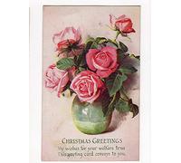 SaNavie Creative Tin Sign Antique Pink Roses Vintage Floral Gift for Wife Sister Girlfriend Metal Sign Retro Wall Decor for Home Cafes Office Store Pubs Club Sign GiftPlaque Tin Sign 8x12 Inch