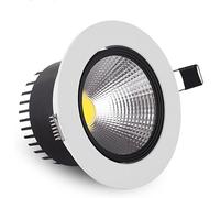 SANBDDLYY Adjustable Angle Spotlight 3/5/7/10/12/15/20/30W recessed Lighting 3000K/6000K Optional(10W(Holes:9-9.5CM),Warm Light)