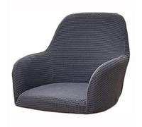 SANBDDLYY Waterproof Stretch Chair Cover Set of 6/4/2, Bar/Dining Chair Covers Slipcover with Armrest Mid-Century Modern Swivel Armrest Counter Height Bar Stools Covers,Dark Brown,2PCS (Color : Dark