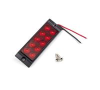 SANCAK Car Rear Brake Lights Set Of 12V 24V LED Side Marker Warning Taillight Auto External Lights Trailer Truck Lorry Yellow White Red Car Lamps