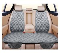 SANCAK Car Seat Cover Front Rear Cushion Protector Pad Black/Red/Beige/Grey/Coffee/Brown For Kadjar F3 X45 Seat Protection(Grey Rear 1 piece)