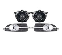 SANCAK Fog Light For Buick For Crosse 2009-2012 Headlights Daytime Running Front Bumper Fog Light Assembly Covers Grilles Bezel(1 set)