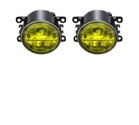 SANCAK For Peugeot For Partner For Tepee 2012-2022 2 X 30W Car Passenger + Driver LED Fog Light Assembly Daytime Running Lamp DRL Fog Lights(XLM Lemon Yellow)