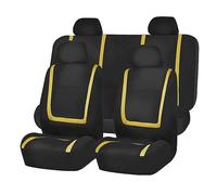 SANCAK For Seat For Ateca For Arona For Ibiza For Leon For Toledo For ST For CUPRA Auto Cushion Cover Car Covers Seat Protection(ZT02-5Seats-Yellow)