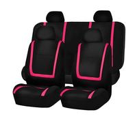 SANCAK For Seat For Ateca For Arona For Ibiza For Leon For Toledo For ST For CUPRA Auto Cushion Cover Car Covers Seat Protection(ZT02-5Seats-Pink)
