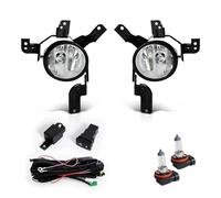 SANCAK Front Fog Light Lamp For CRV 2007 2008 2009 Led Front Bumper Light Fog Lamp Halogen Bulb Headlight Driving Foglamp Assembly 33951-SWA-H01(Halogen)